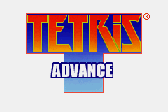 Minna no Soft Series - Tetris Advance Title Screen